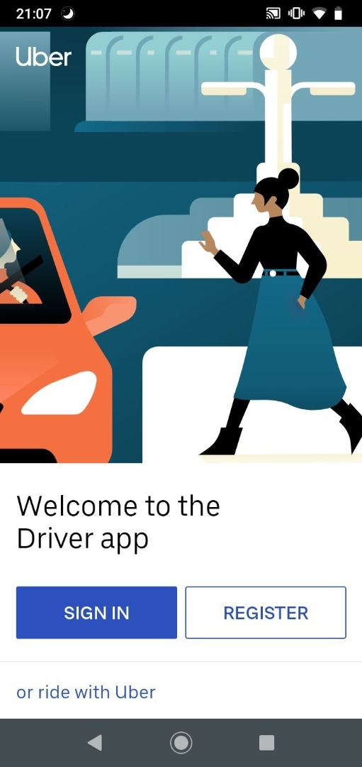 Become Taxi Uber Driver App