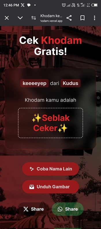 Cek Khodam APK