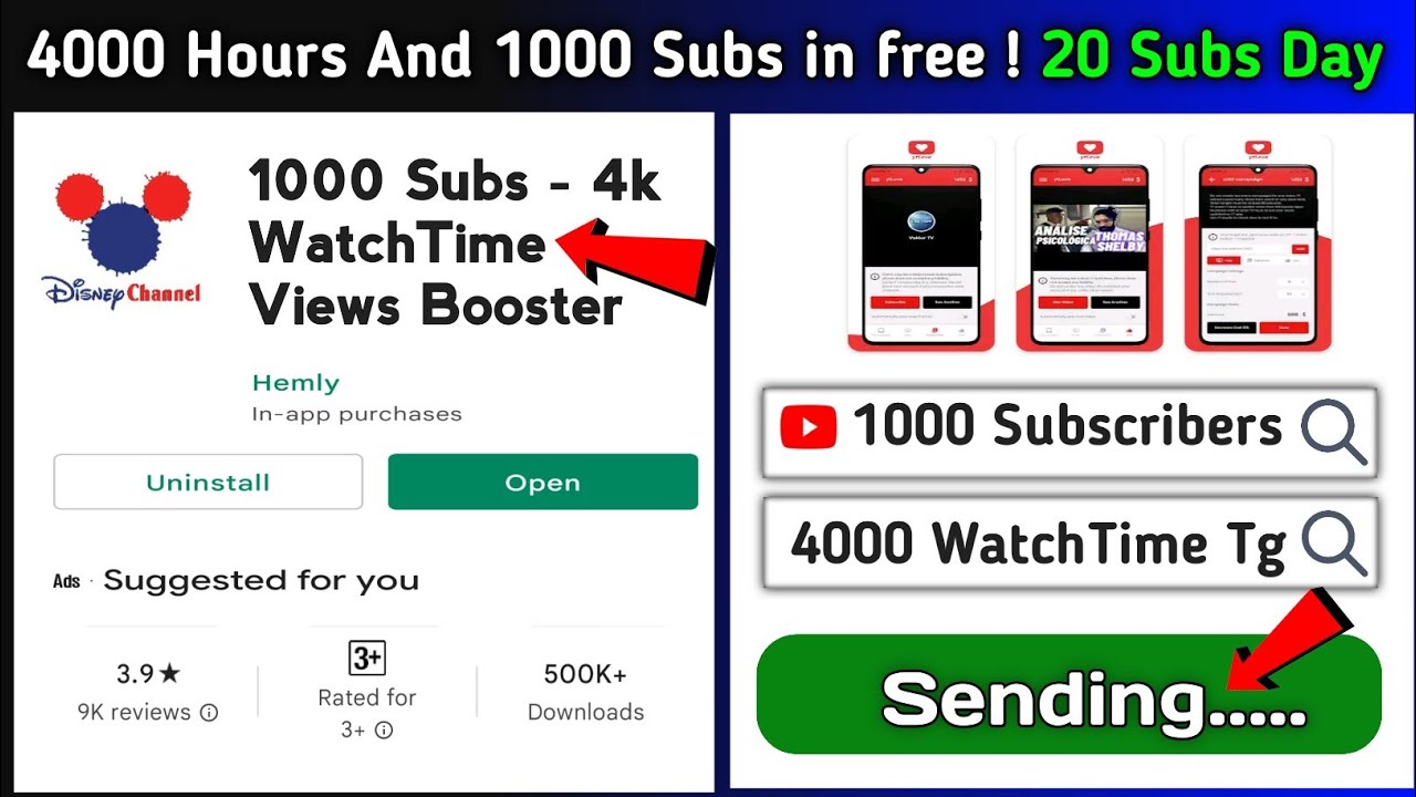 Get Real Subscribers & Views for YouTube APK 2024