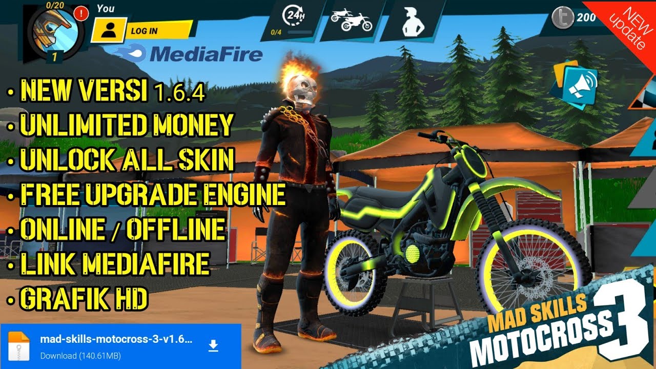 Mad Skills Motocross 3 Mod App