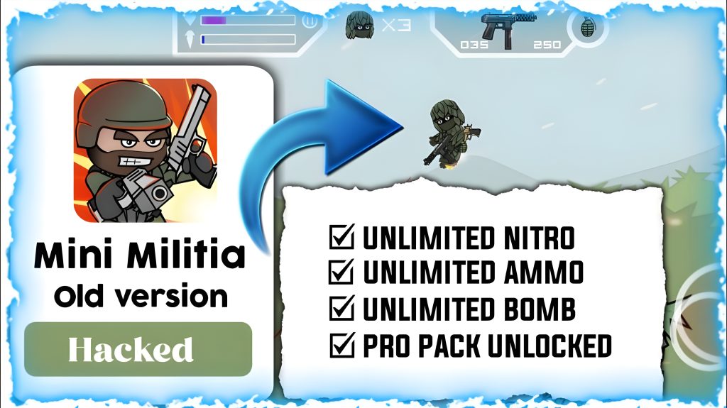 Mini Militia Mod APK By Sahad Ikr 2024