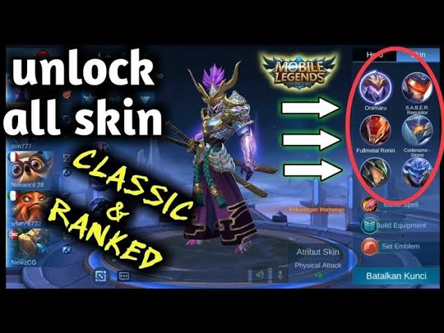 MLBB Unlock All Skin APK Download