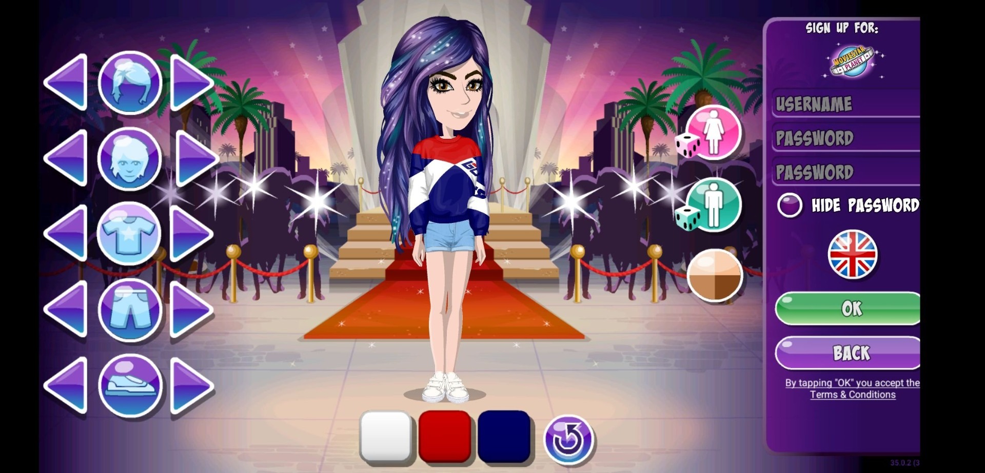 Moviestarplanet App