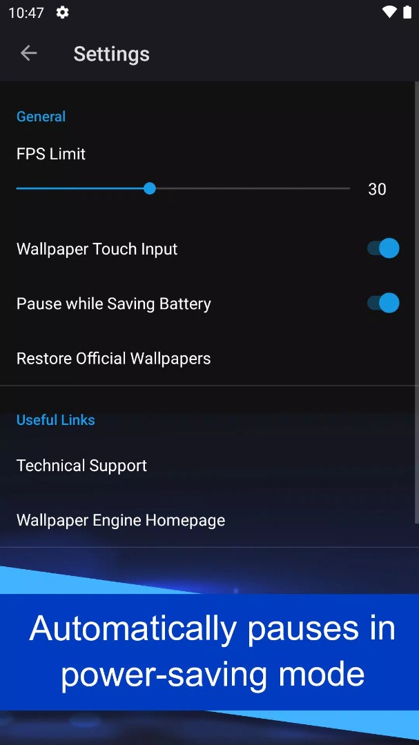 Wallpaper Engine App