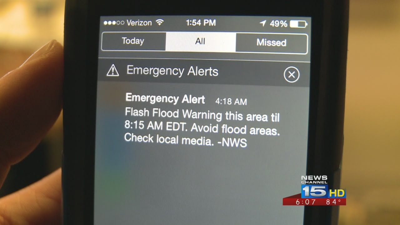 Wireless Emergency Alerts App