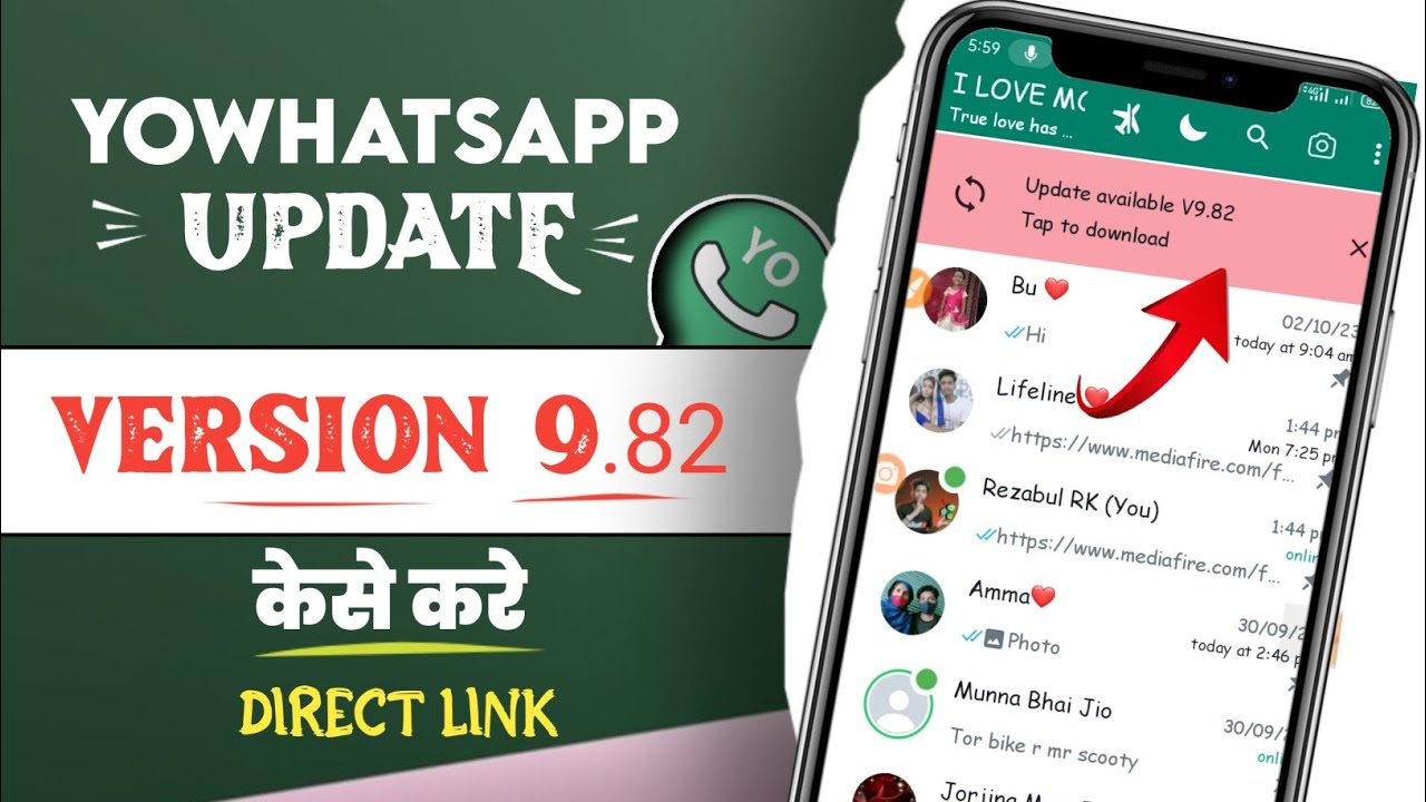 Yo Whatsapp v9.82 APK