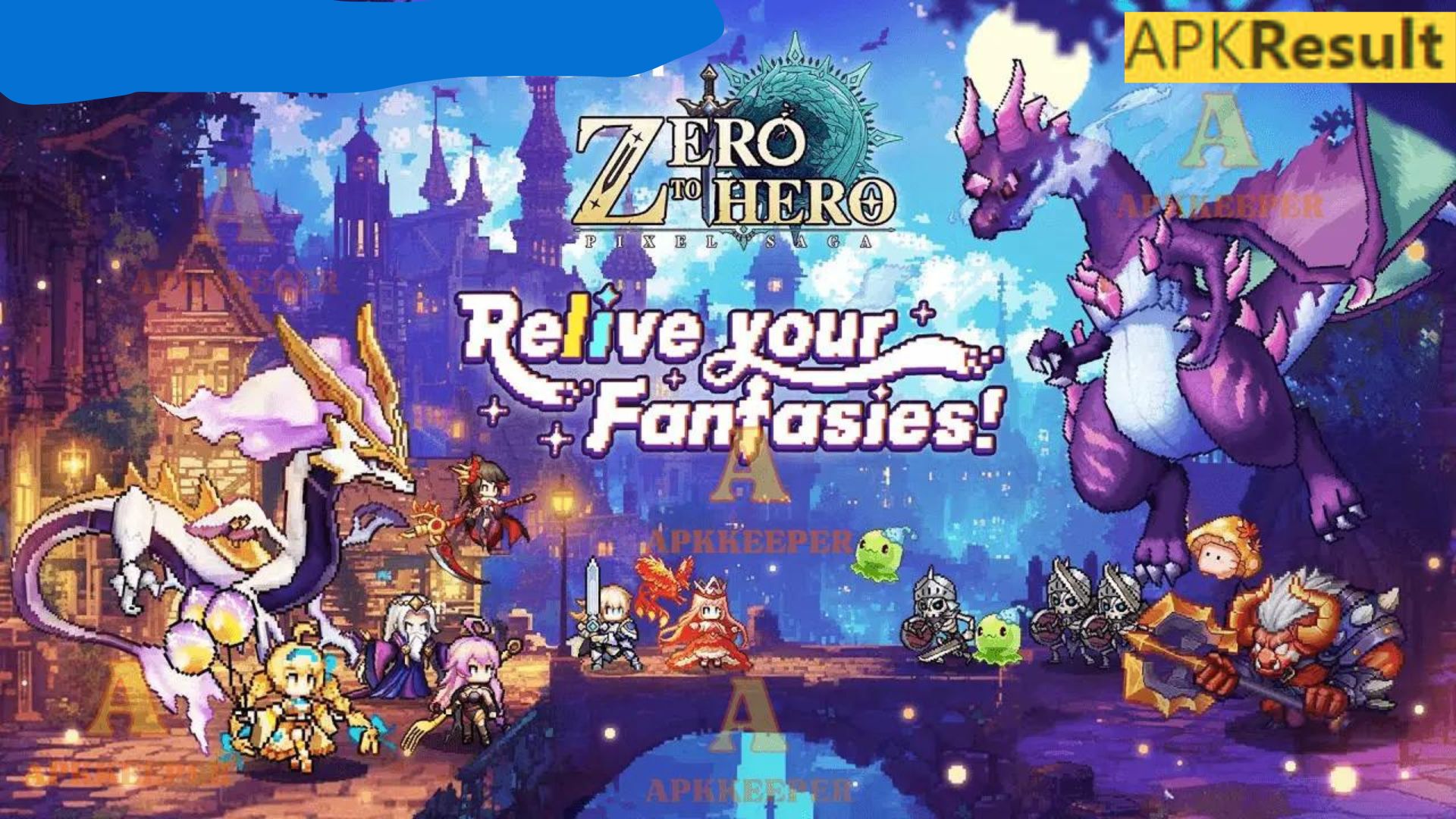 Zero to Hero Pixel Saga Mod APK latest
