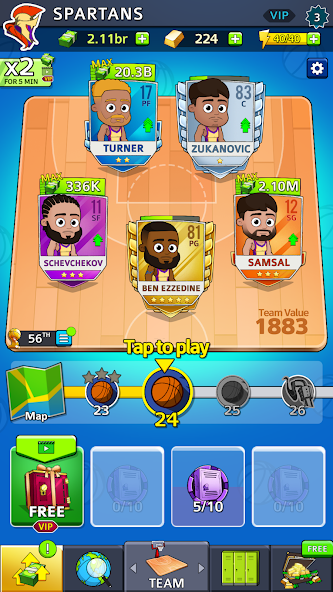 Idle Basketball Arena Tycoon Mod APK