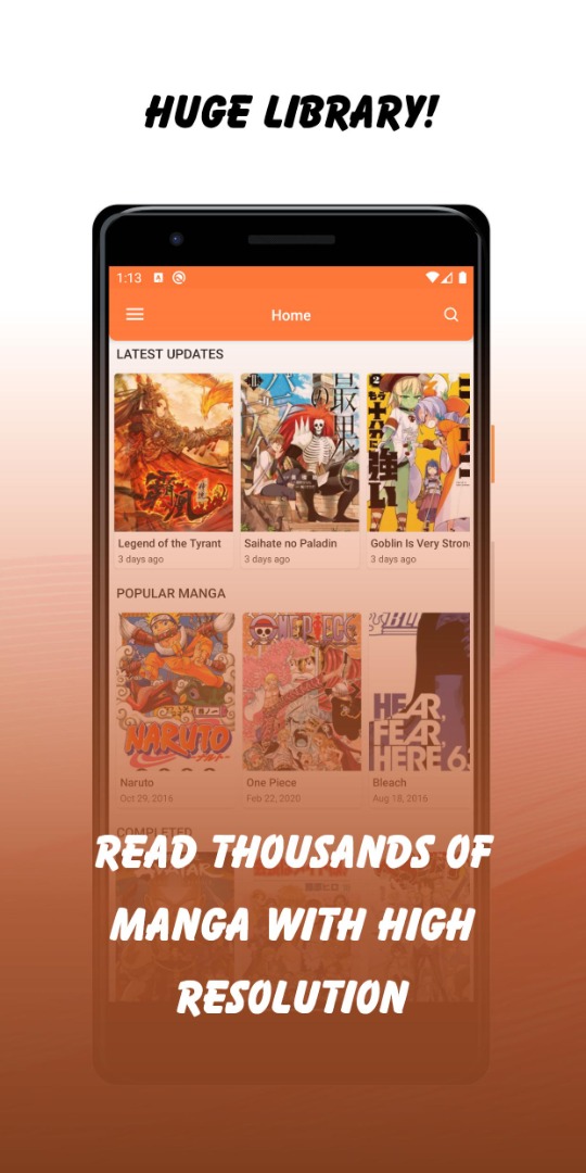 Mangá Host App