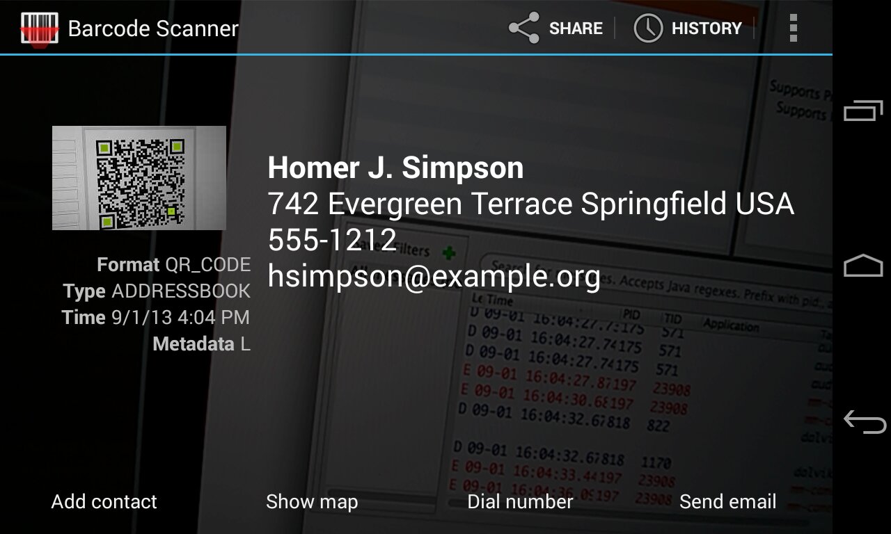 Zxing Barcode Scanner APK