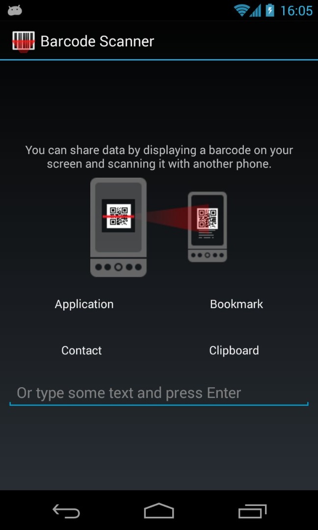 Zxing Barcode Scanner App